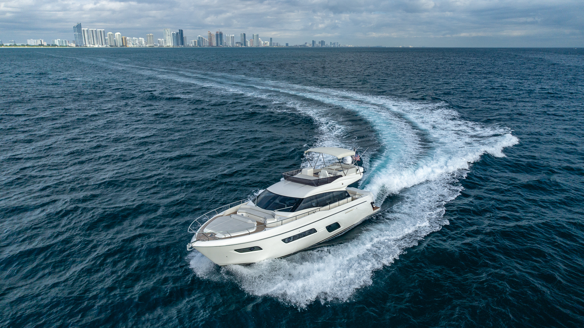 Slide: The Image of Ferretti 55 HAVEN - Exterior Profile 2021 Ferretti 55 550 HAVEN - 3216891