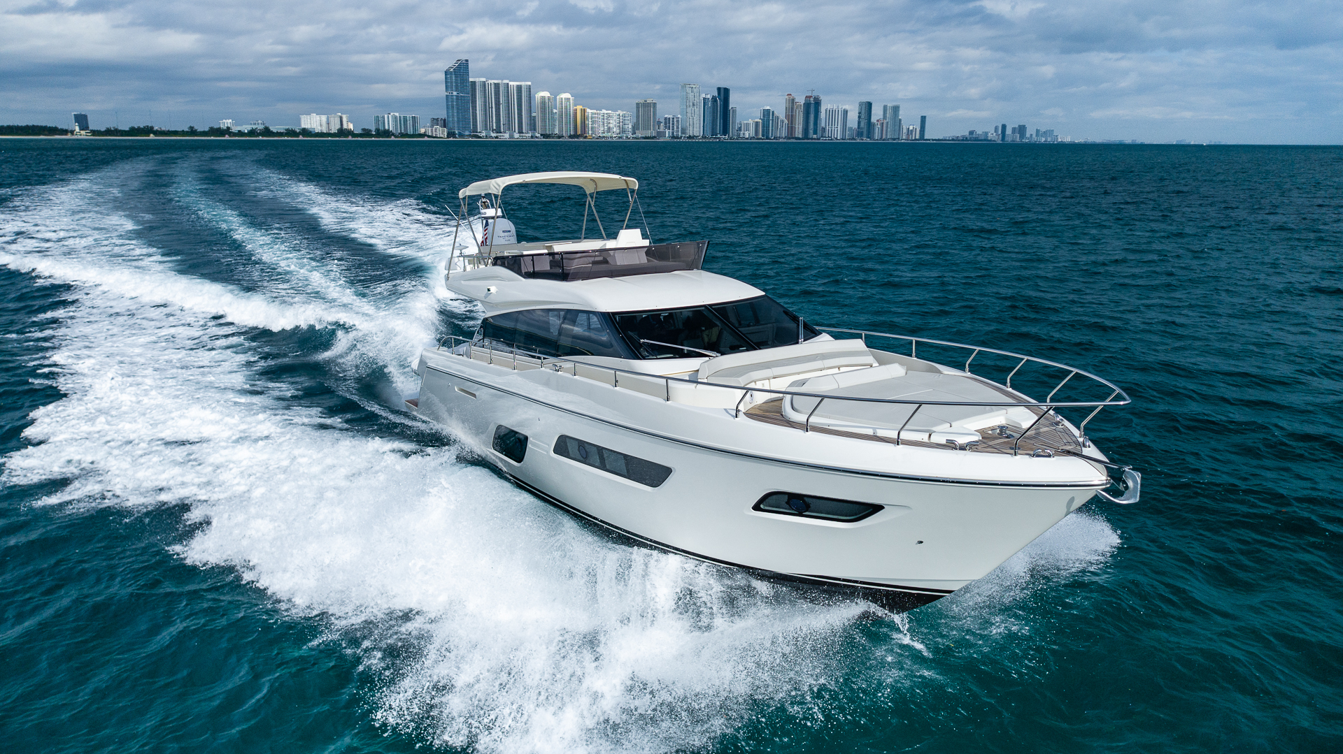 Slide: The Image of Ferretti 55 HAVEN - Exterior Profile 2021 Ferretti 55 550 HAVEN - 3216893