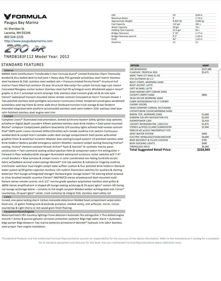 Slide: The Image of Formula 290 BR 2012 - 5108591