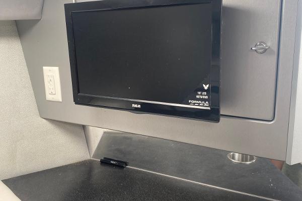 Slide: The Image of RCA TV in 2013 Formula 382 FASTech boat interior. - 16