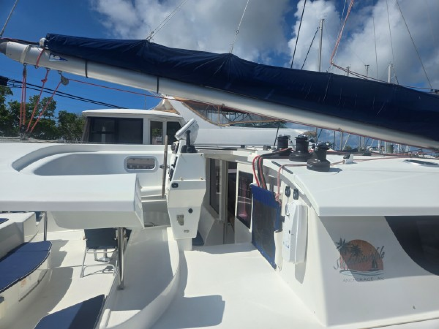 Slide: The Image of Used Sail Catamaran for sale 2008 FOUNTAINE PAJOT FP Salina 48 - SUNBELIEVABLE - 5495284