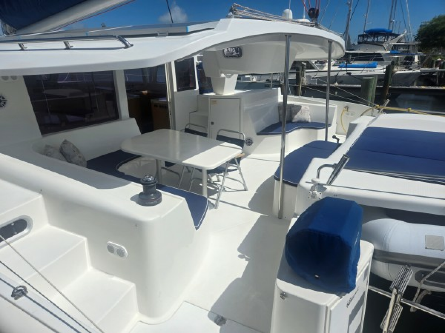 Slide: The Image of Used Sail Catamaran for sale 2008 FOUNTAINE PAJOT FP Salina 48 - SUNBELIEVABLE - 5495285