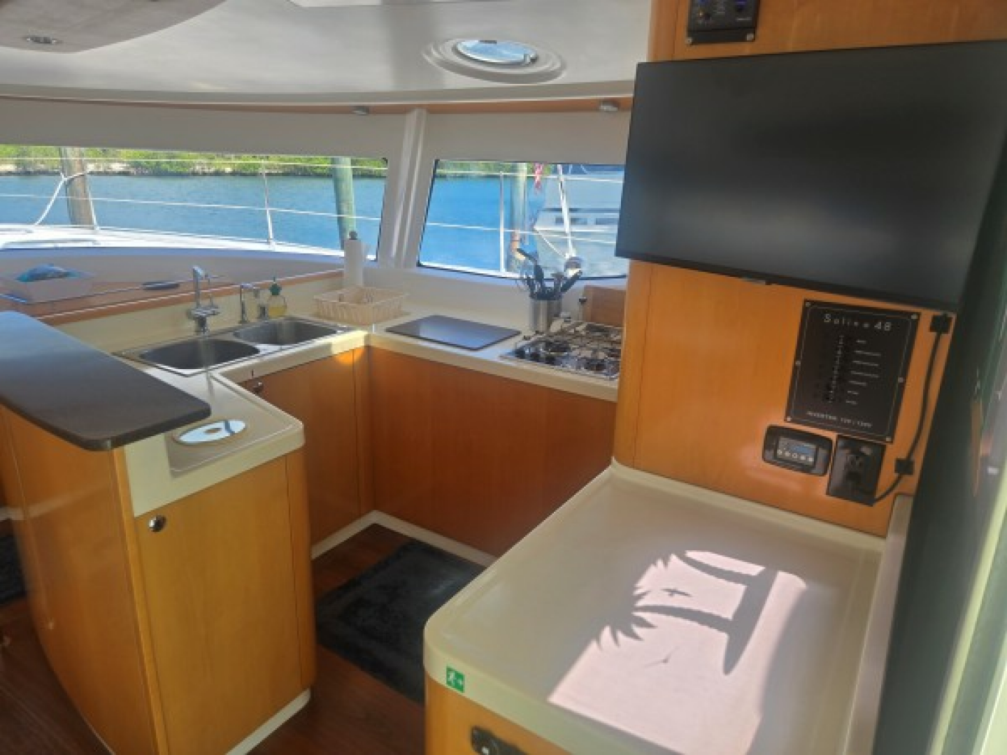 Slide: The Image of Used Sail Catamaran for sale 2008 FOUNTAINE PAJOT FP Salina 48 - SUNBELIEVABLE - 5495286