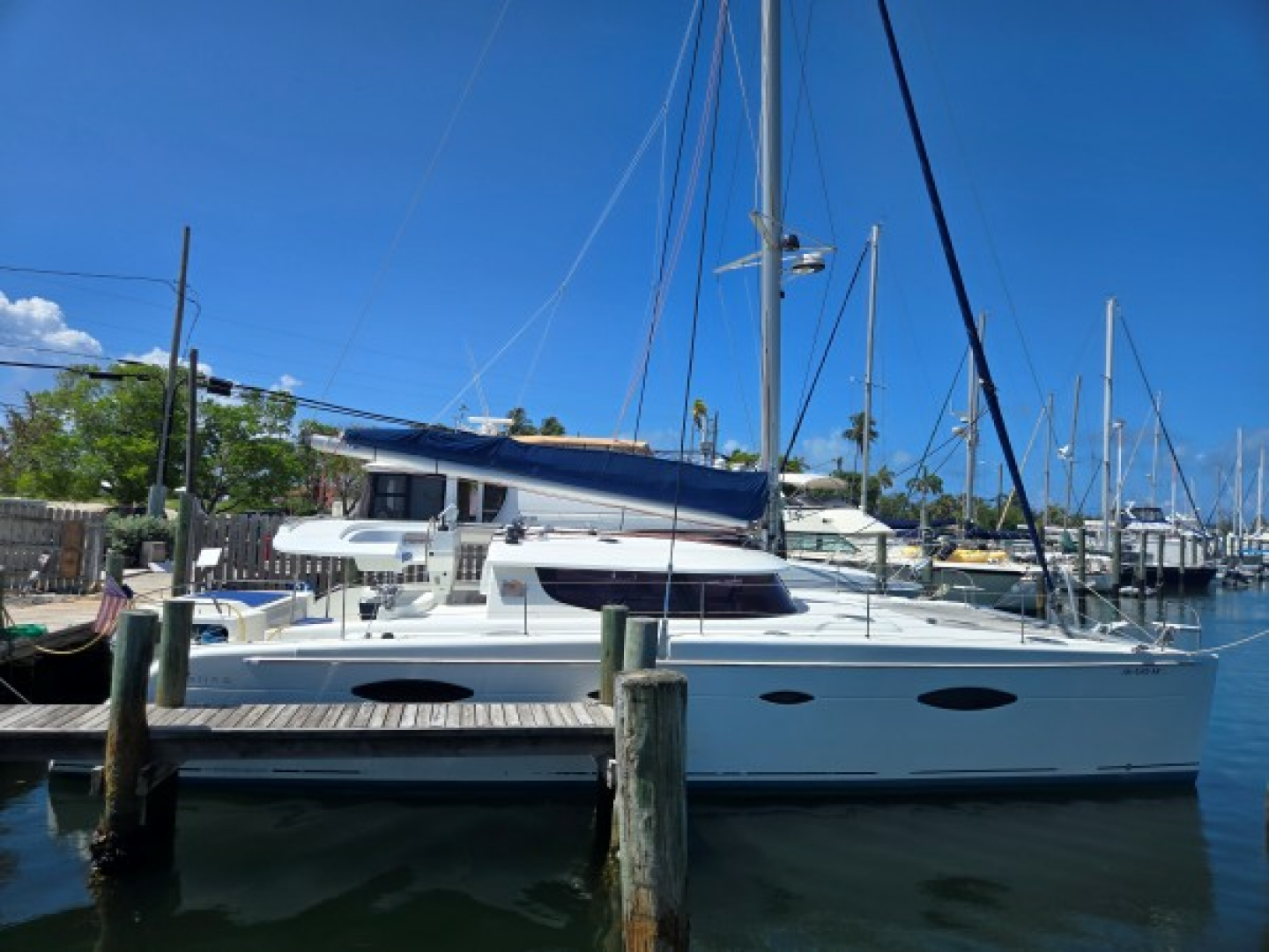 Slide: The Image of Used Sail Catamaran for sale 2008 FOUNTAINE PAJOT FP Salina 48 - SUNBELIEVABLE - 5495313
