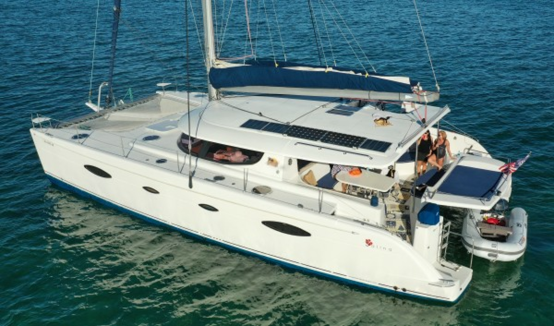 Slide: The Image of Used Sail Catamaran for sale 2008 FOUNTAINE PAJOT FP Salina 48 - SUNBELIEVABLE - 5495314