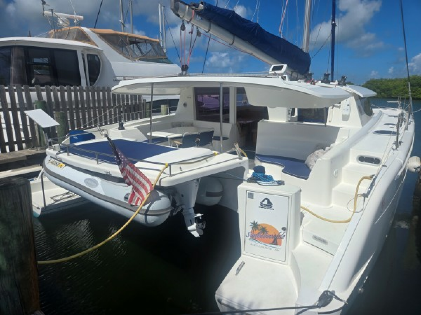 Slide: The Image of Used Sail Catamaran for sale 2008 FOUNTAINE PAJOT FP Salina 48 - SUNBELIEVABLE - 5495576