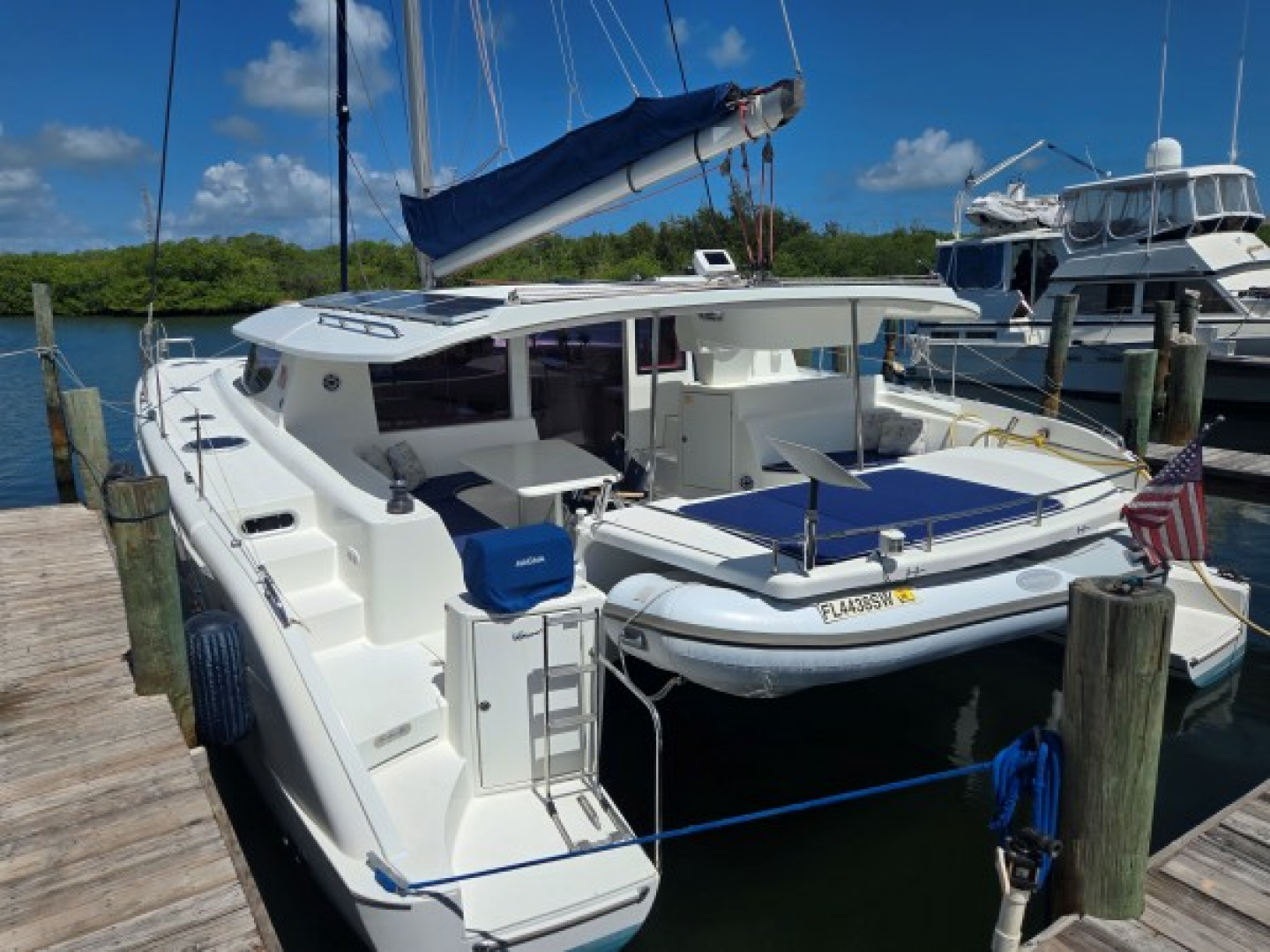 Slide: The Image of Used Sail Catamaran for sale 2008 FOUNTAINE PAJOT FP Salina 48 - SUNBELIEVABLE - 5495578