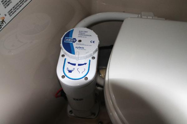 Slide: The Image of Electric marine toilet system in 2004 Four Winns 268 Vista boat. - 37
