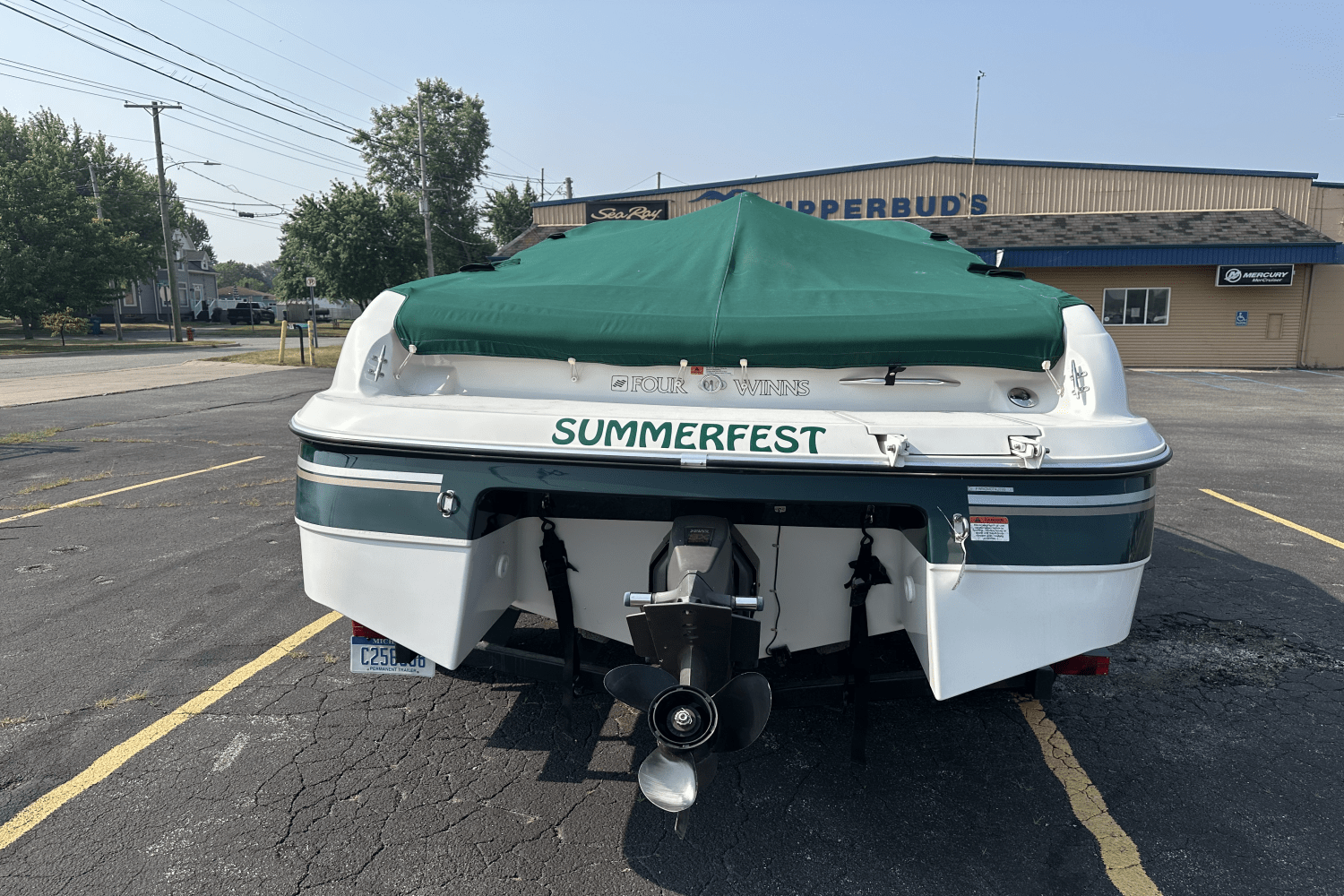 Slide: The Image of Four Winns SUNDOWNER 225 1999 - 6