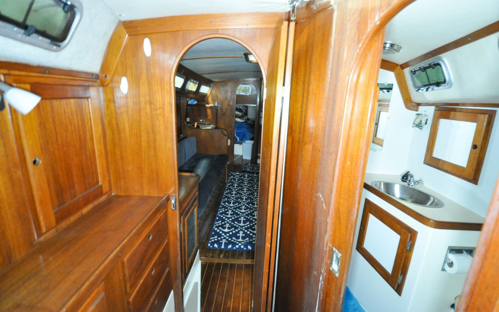 Slide: The Image of Freedom 36 - Raven - Forward Cabin - Salon Door - 3797028
