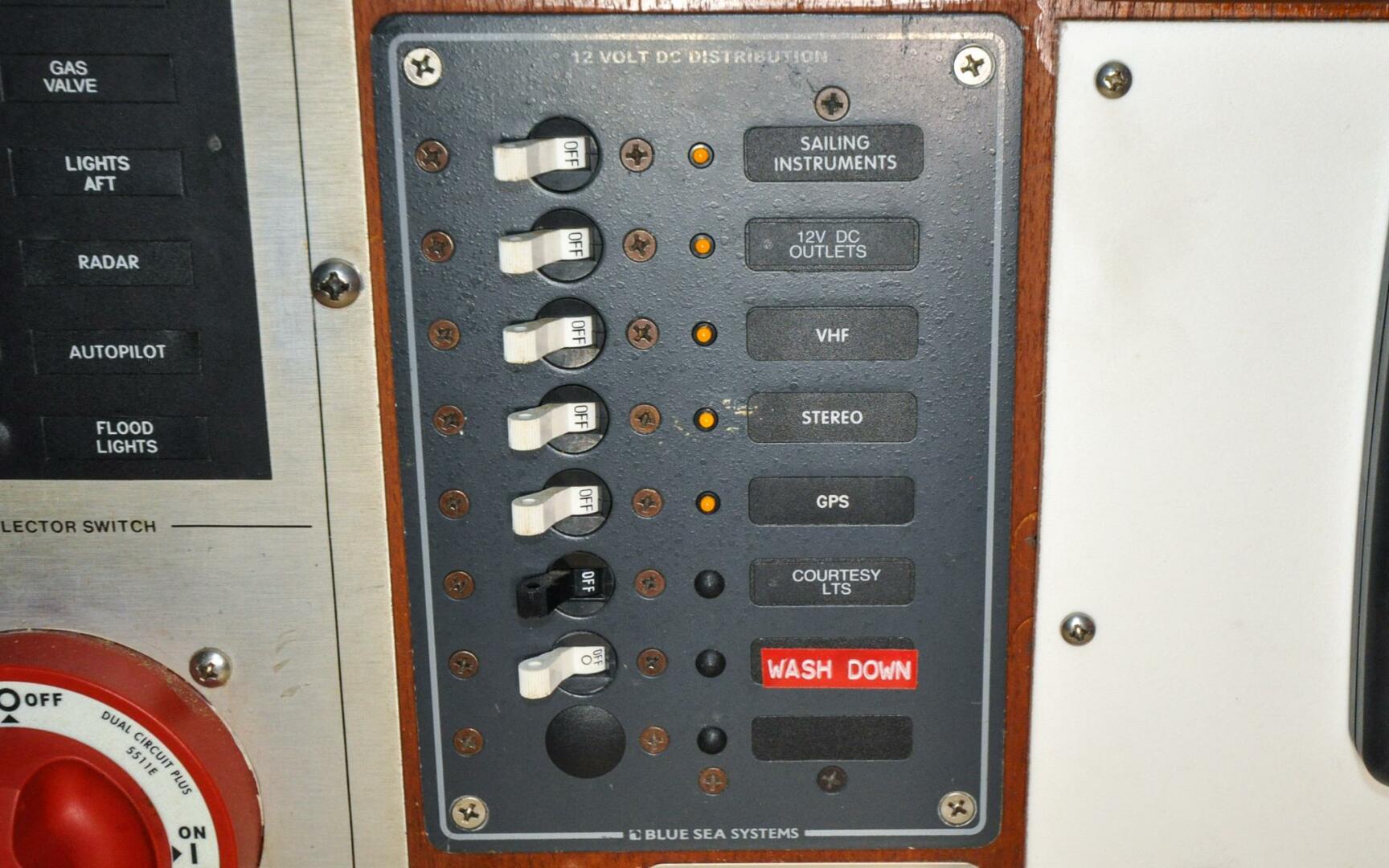 Slide: The Image of Freedom 36 - Raven - Navigation Station - Secondary 12 Volt Electrical Panel - 3796949