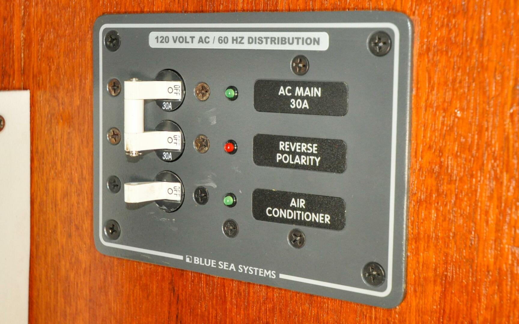 Slide: The Image of Freedom 36 - Raven - Navigation Station - Secondary 120 Volt Electrical Panel - 3796969