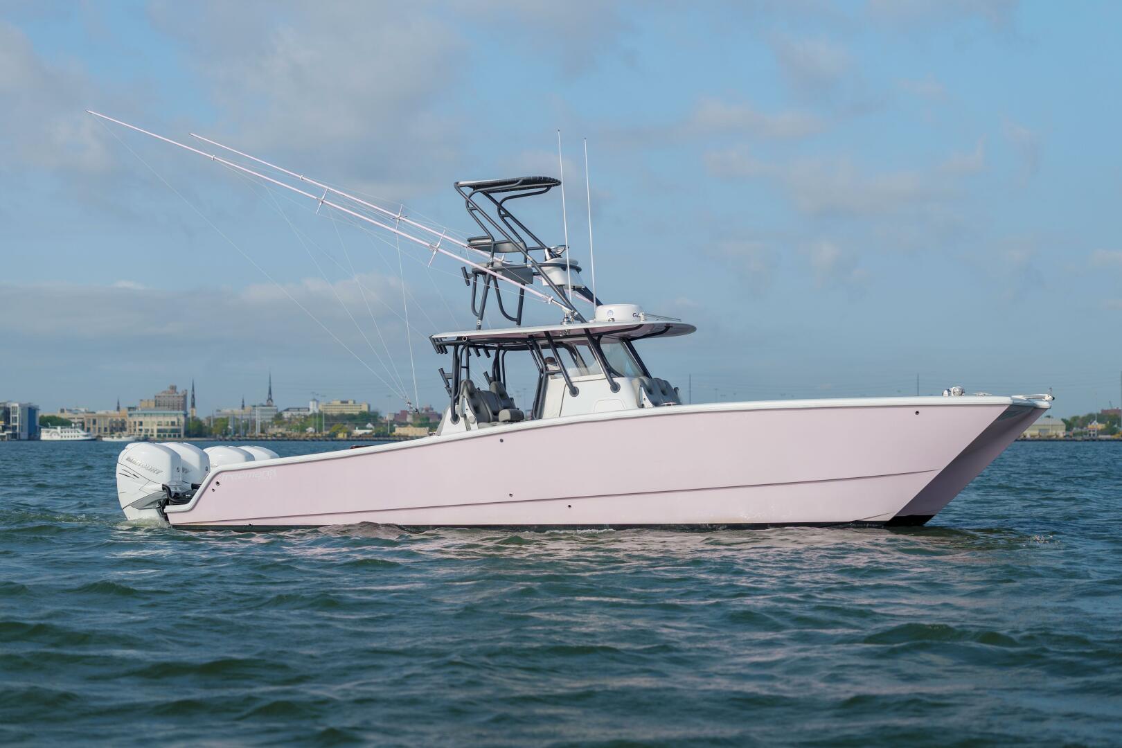 Slide: The Image of Freeman 37 Outnumbered- Profile 2020 Freeman 37 Flybridge Outnumbered - 5230784