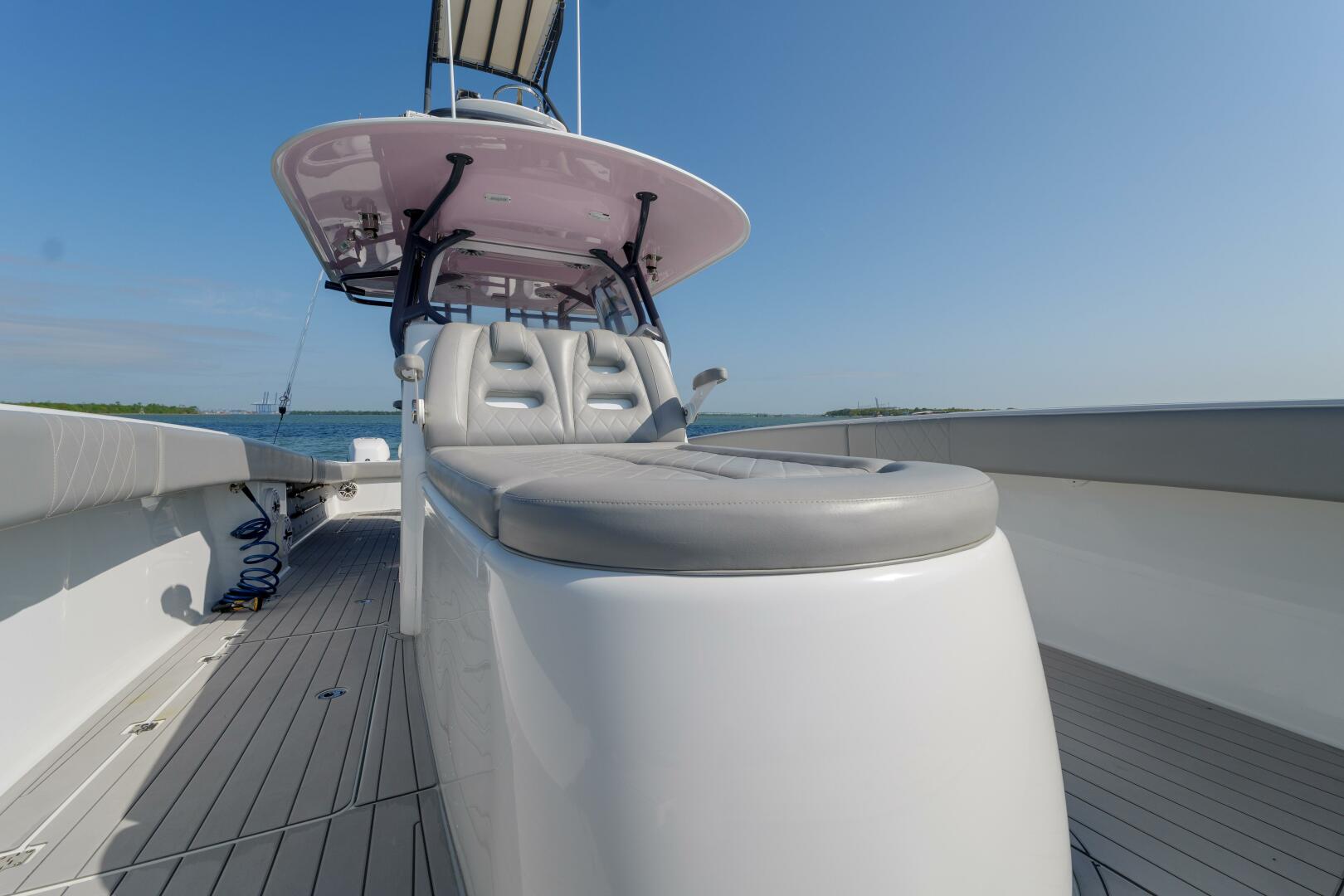 Slide: The Image of Freeman 37 Outnumbered- Bow Seating 2020 Freeman 37 Flybridge Outnumbered - 5235992