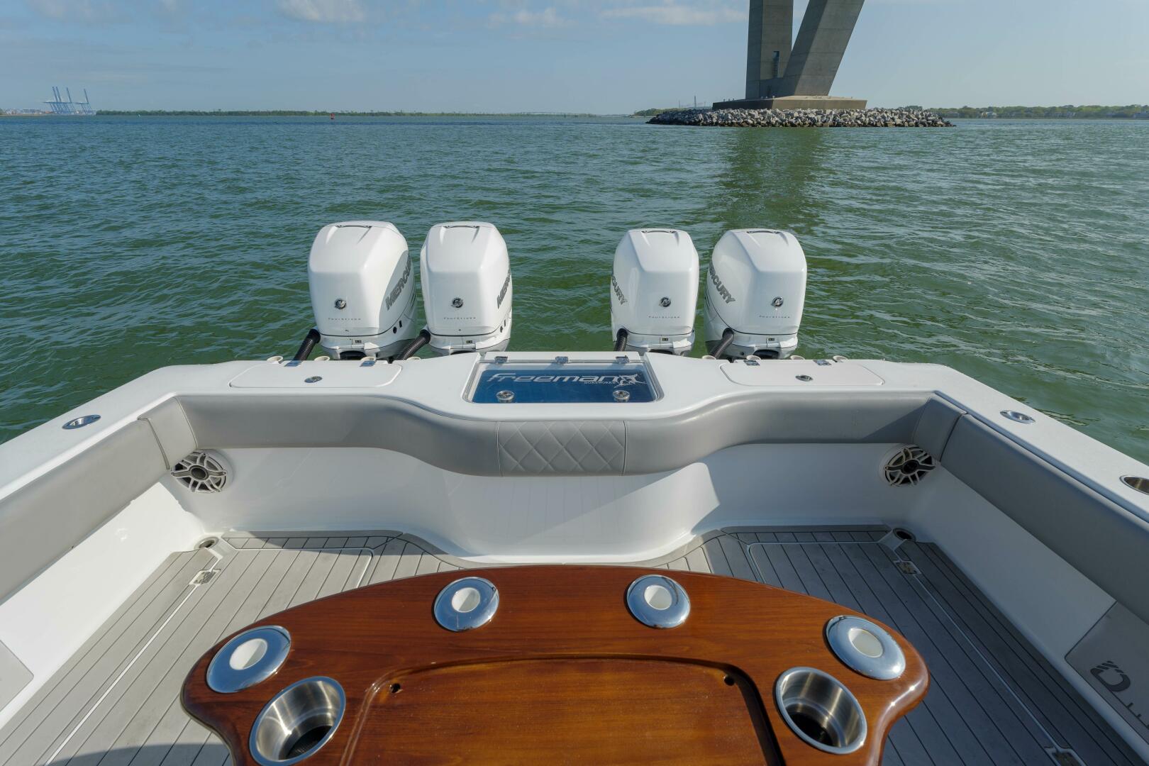 Slide: The Image of Freeman 37 Outnumbered- Livewell and Engines 2020 Freeman 37 Flybridge Outnumbered - 5236000