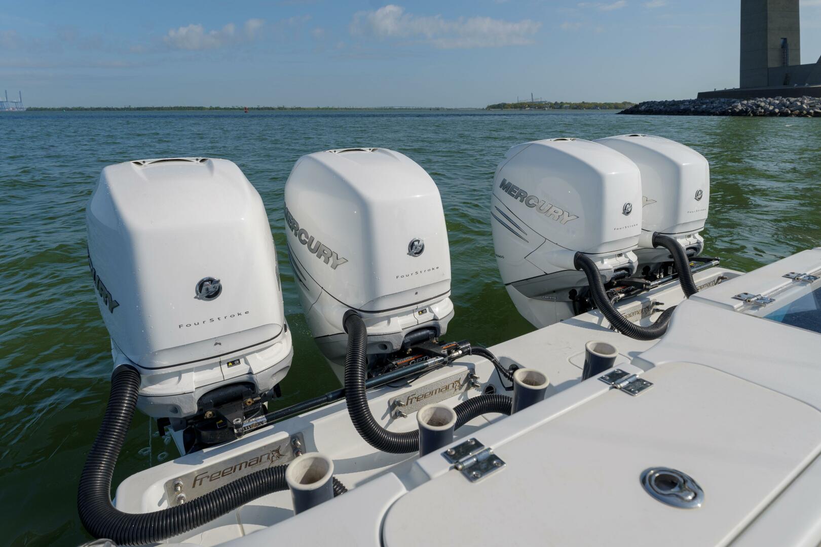 Slide: The Image of Freeman 37 Outnumbered-  Engines 2020 Freeman 37 Flybridge Outnumbered - 5236003