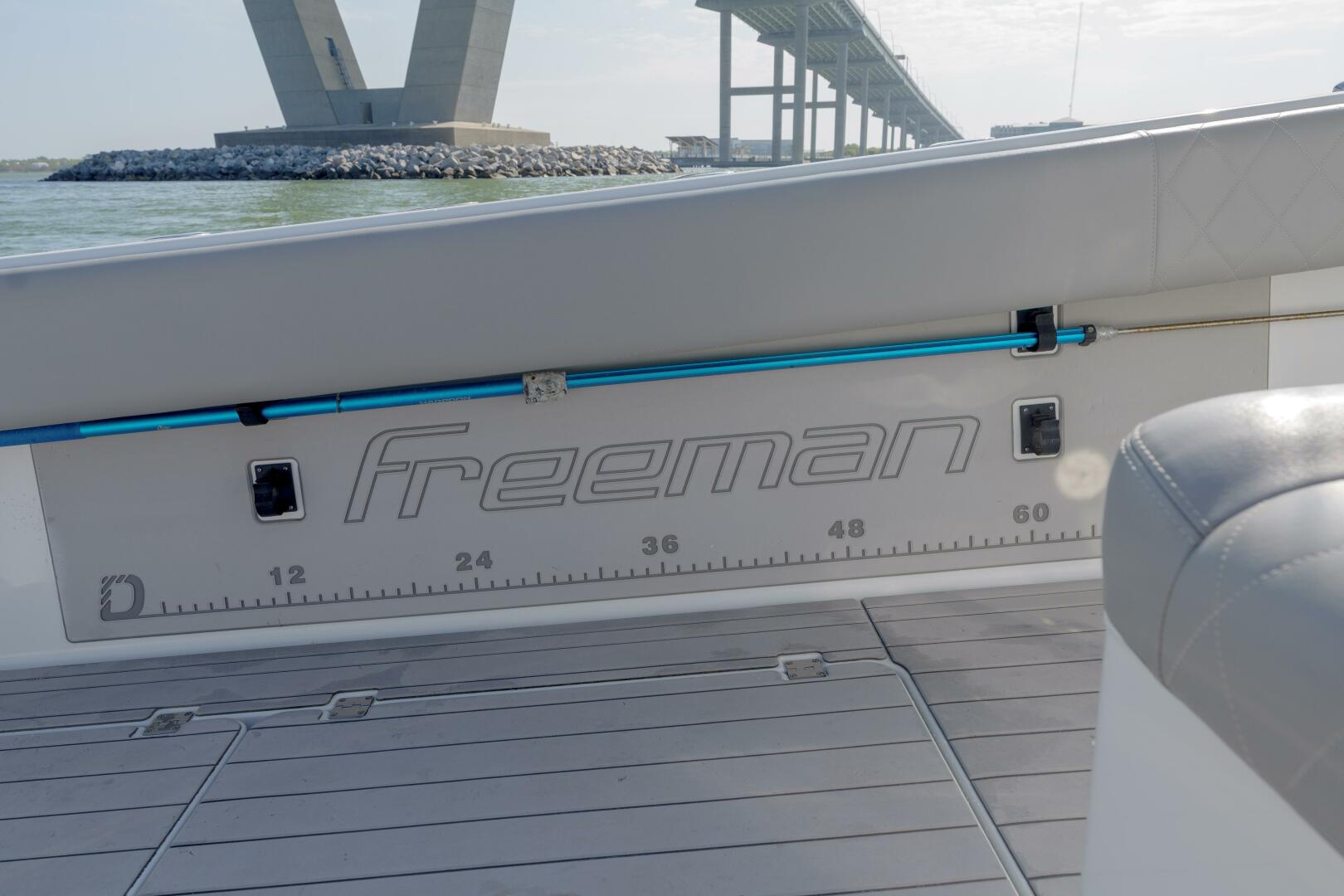 Slide: The Image of Freeman 37 Outnumbered- Gunwal 2020 Freeman 37 Flybridge Outnumbered - 5236005