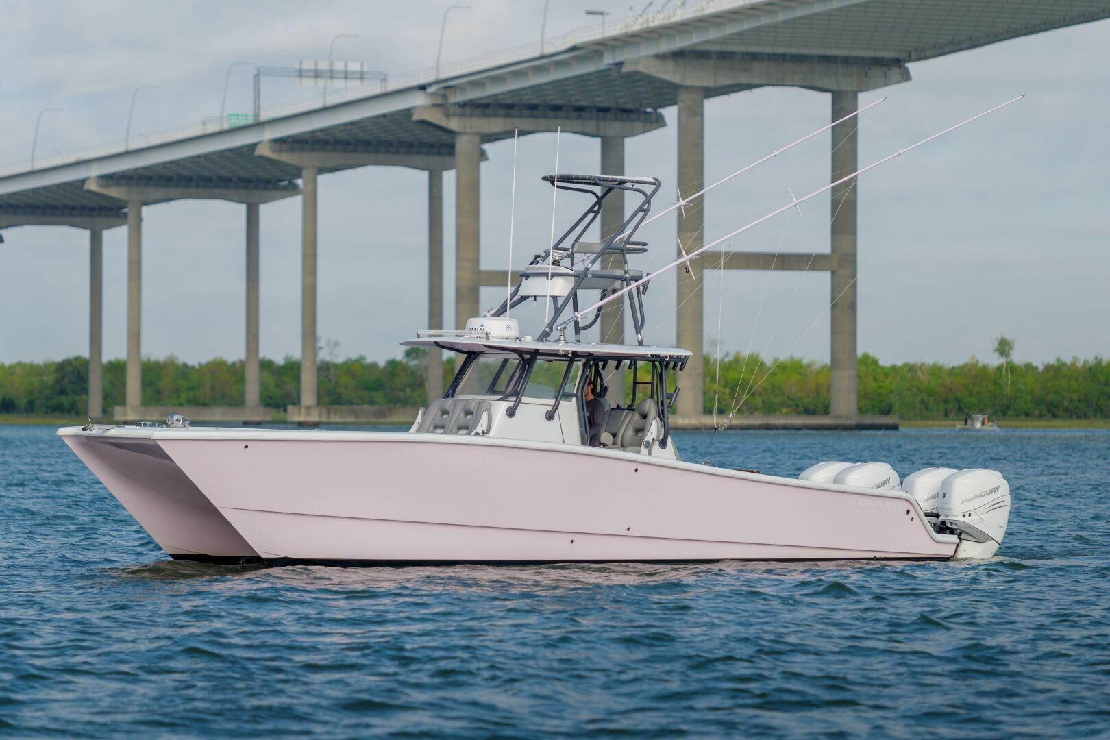 Slide: The Image of Freeman 37 Outnumbered-  Profile 2020 Freeman 37 Flybridge Outnumbered - 5236017