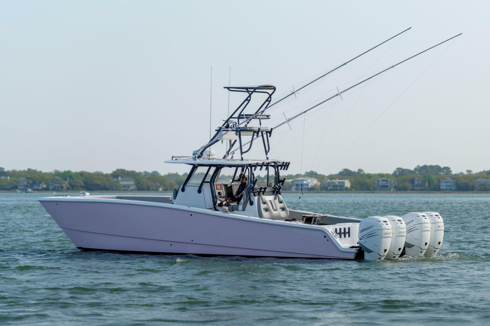 Slide: The Image of Freeman 37 Outnumbered-  Profile 2020 Freeman 37 Flybridge Outnumbered - 5236018