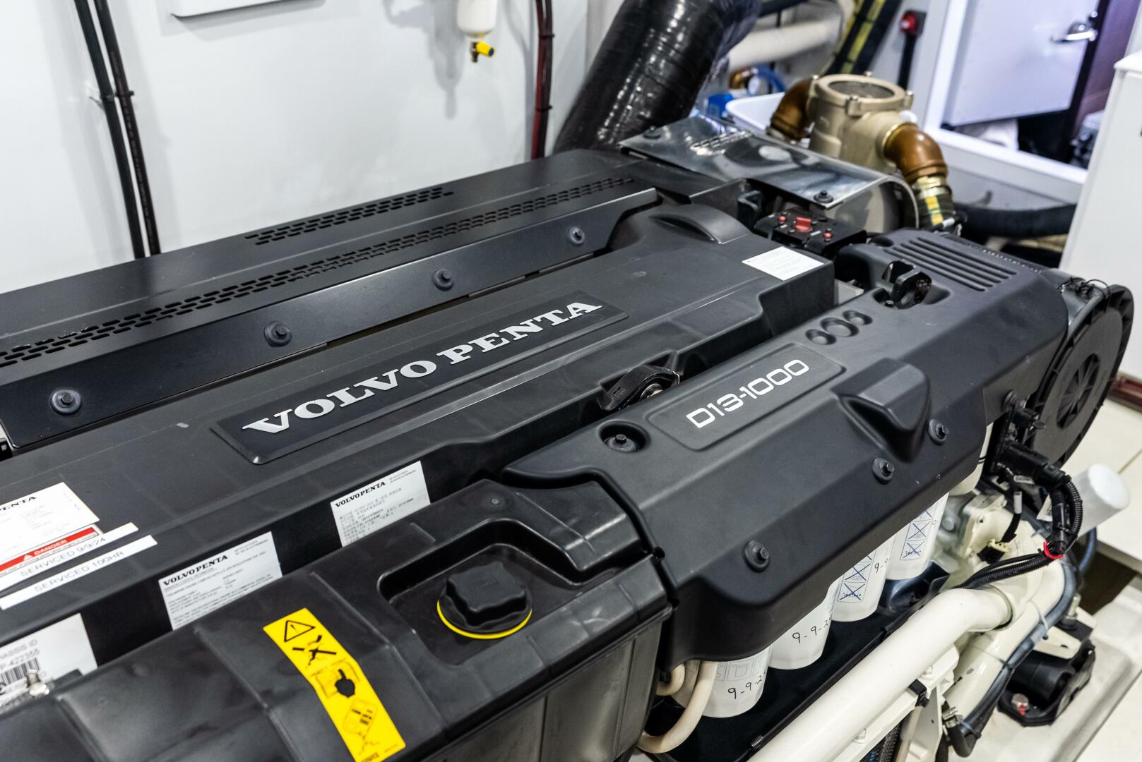 Slide: The Image of 2023 Galeon 640 Flybridge- FOOD FIGHTER- Engine Room - 5168469