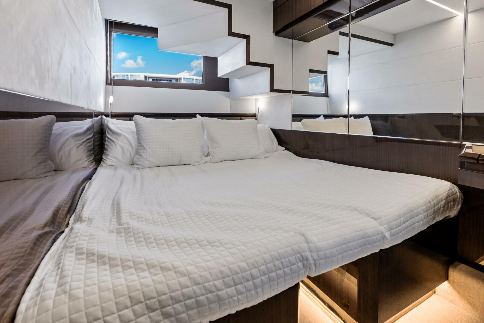 Slide: The Image of 2023 Galeon 640 Flybridge- FOOD FIGHTER- Guest Stateroom - 5168479