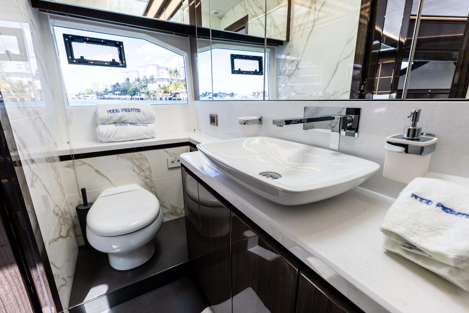 Slide: The Image of 2023 Galeon 640 Flybridge- FOOD FIGHTER- Forward VIP Head - 5168493