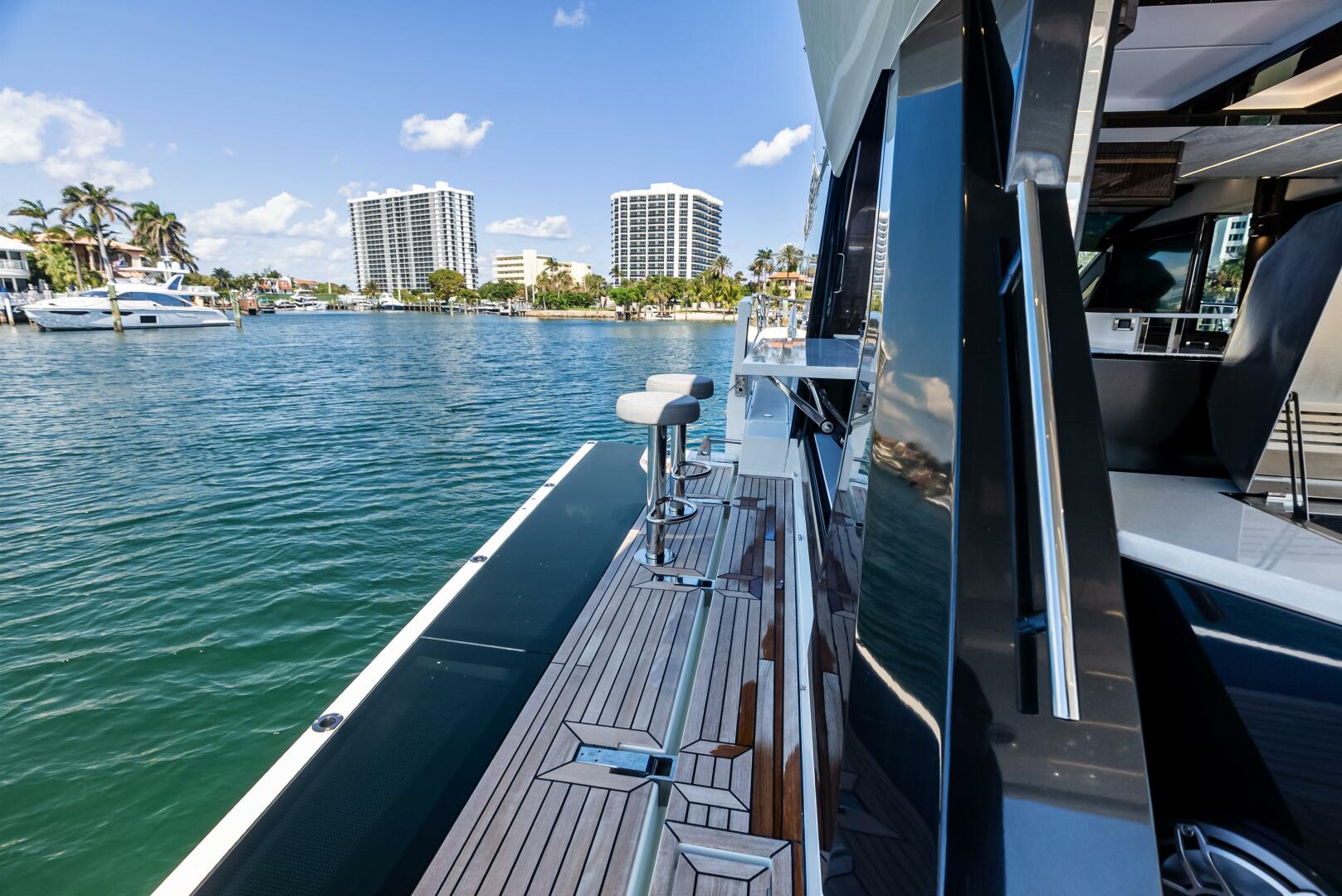 Slide: The Image of 2023 Galeon 640 Flybridge- FOOD FIGHTER- 2023 Galeon 640 Flybridge- FOOD FIGHTER- Catwalk - 5168504