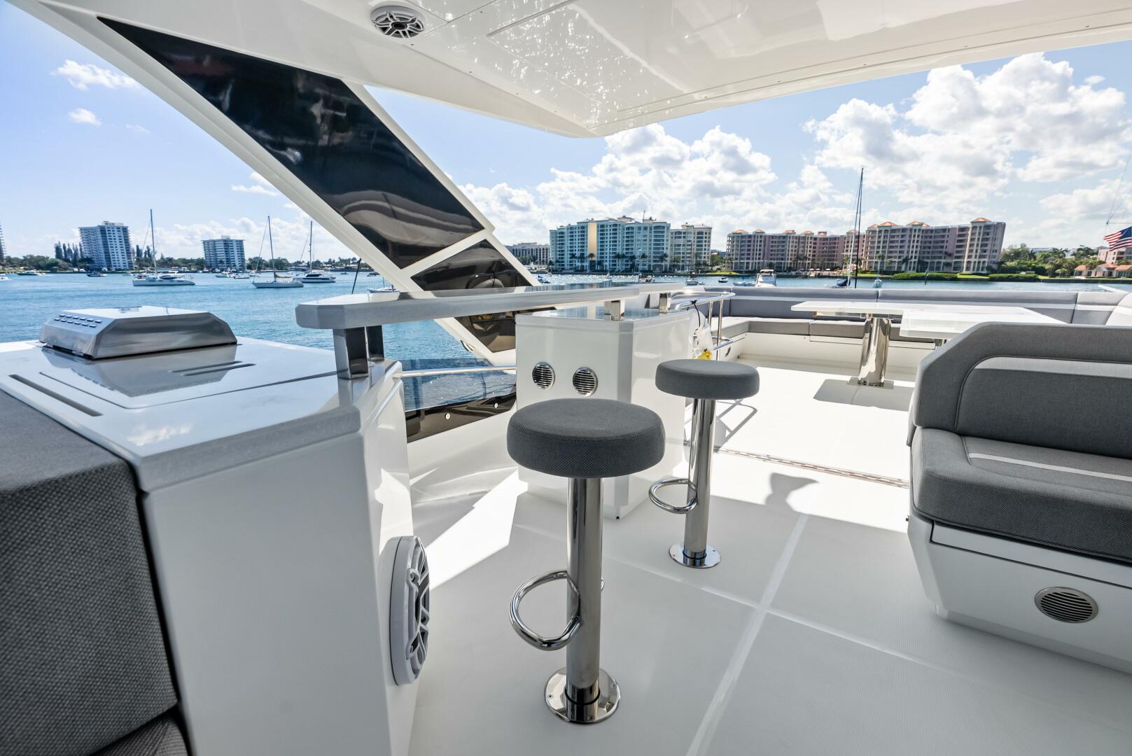 Slide: The Image of 2023 Galeon 640 Flybridge- FOOD FIGHTER- Flybridge - 5168519