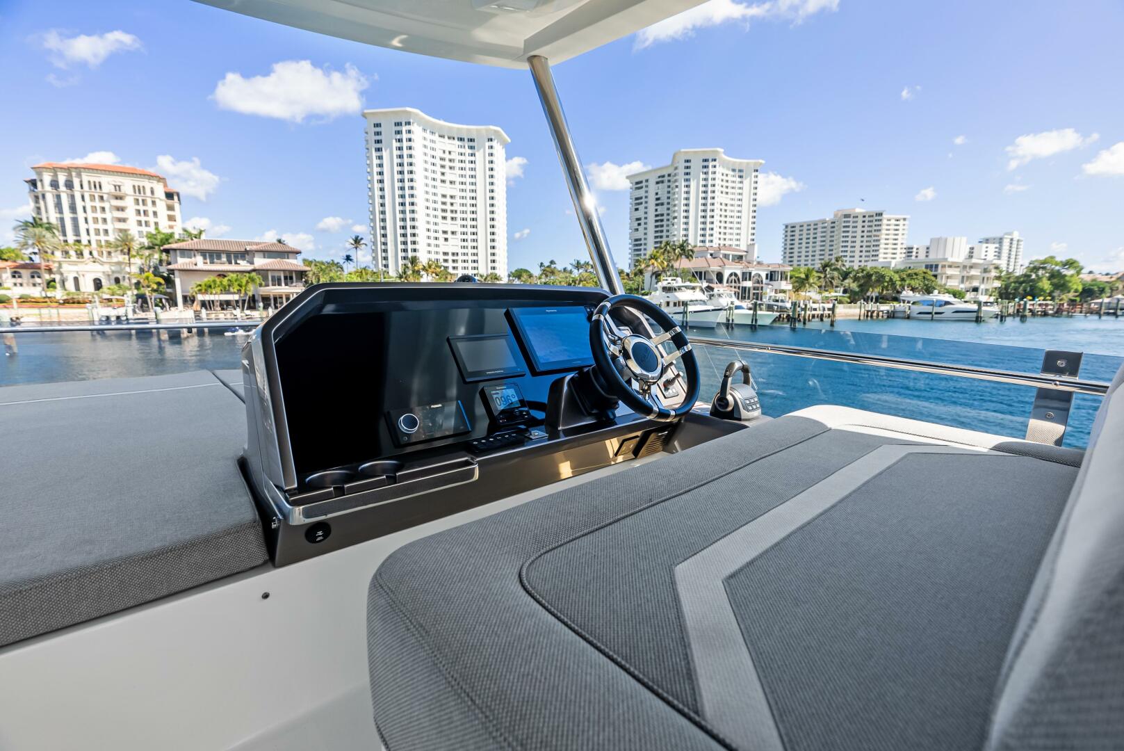 Slide: The Image of 2023 Galeon 640 Flybridge- FOOD FIGHTER- Flybridge Helm - 5168521