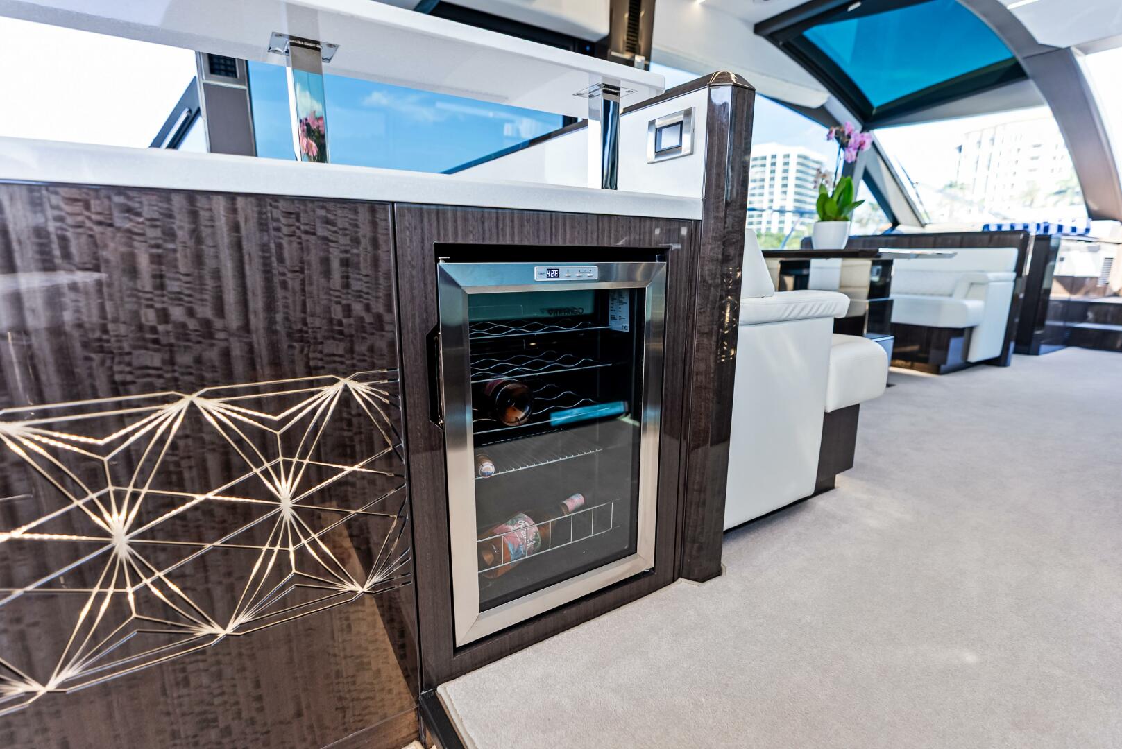 Slide: The Image of 2023 Galeon 640 Flybridge- FOOD FIGHTER- Wine Cooler - 5168548