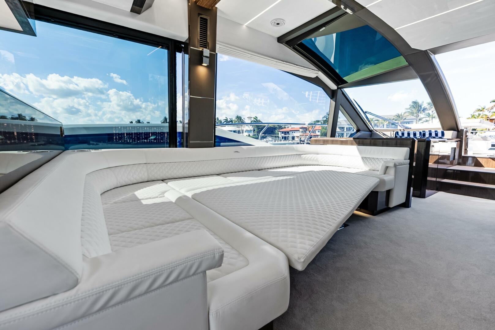 Slide: The Image of 2023 Galeon 640 Flybridge- FOOD FIGHTER- Salon - 5168560
