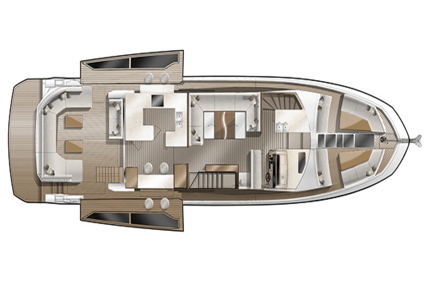 Slide: The Image of Galeon 640 FLY BRIDGE 2021 - 96
