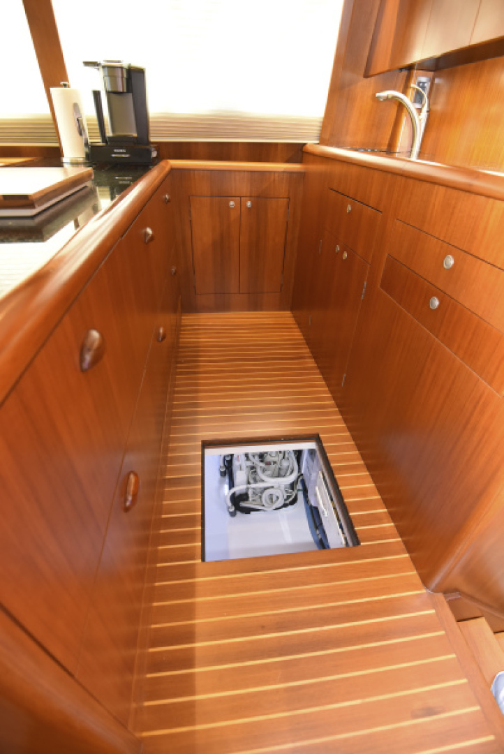 Slide: The Image of 2013 Garlington 61 Convertible - Engine Room Access - 3930928