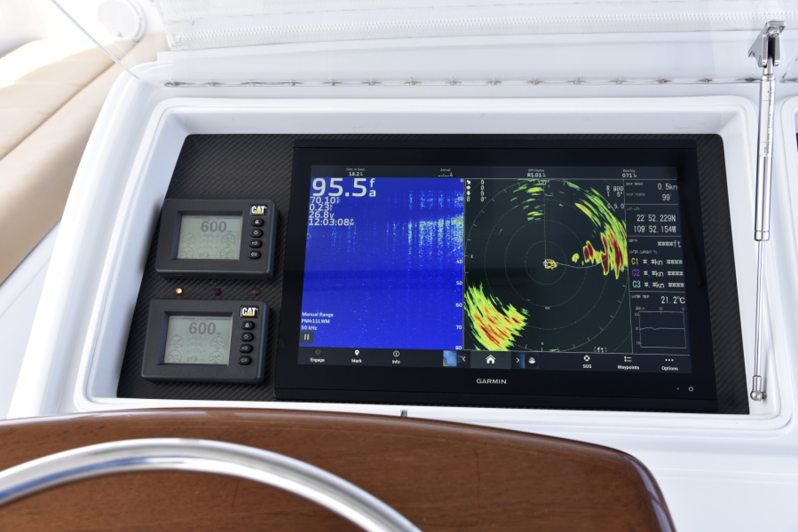Slide: The Image of 2013 Garlington 61 Convertible - Electronics Port - 3930953