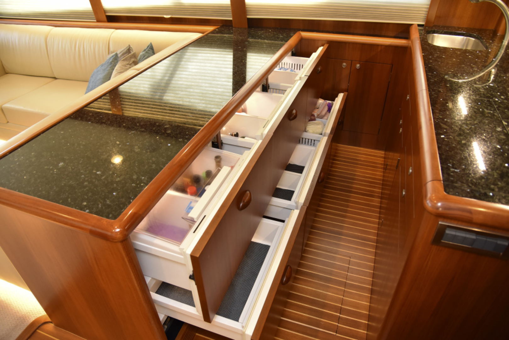 Slide: The Image of 2013 Garlington 61 Convertible - Galley Refrigeration - 3930927