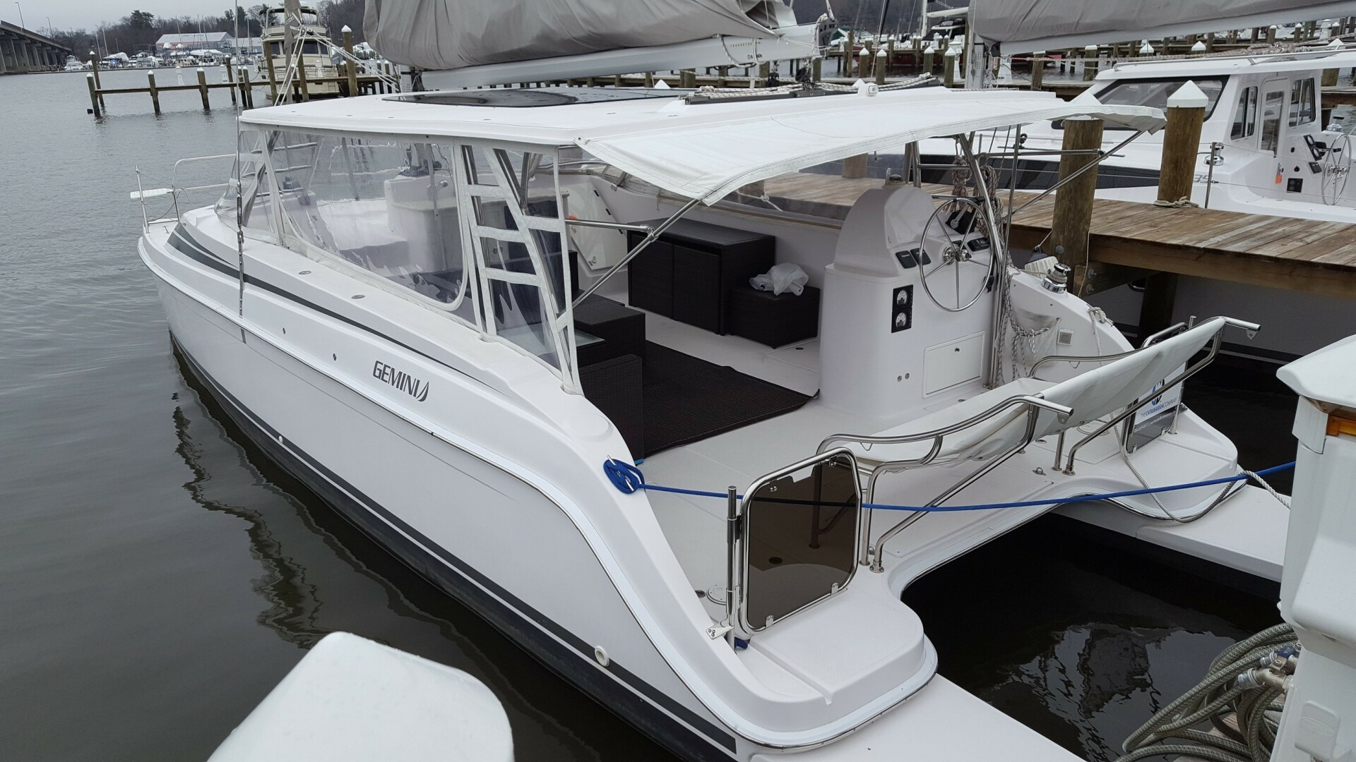 Slide: The Image of Used Sail Catamaran for sale 2016 Gemini Freestyle 37 - VASCO - 4895149