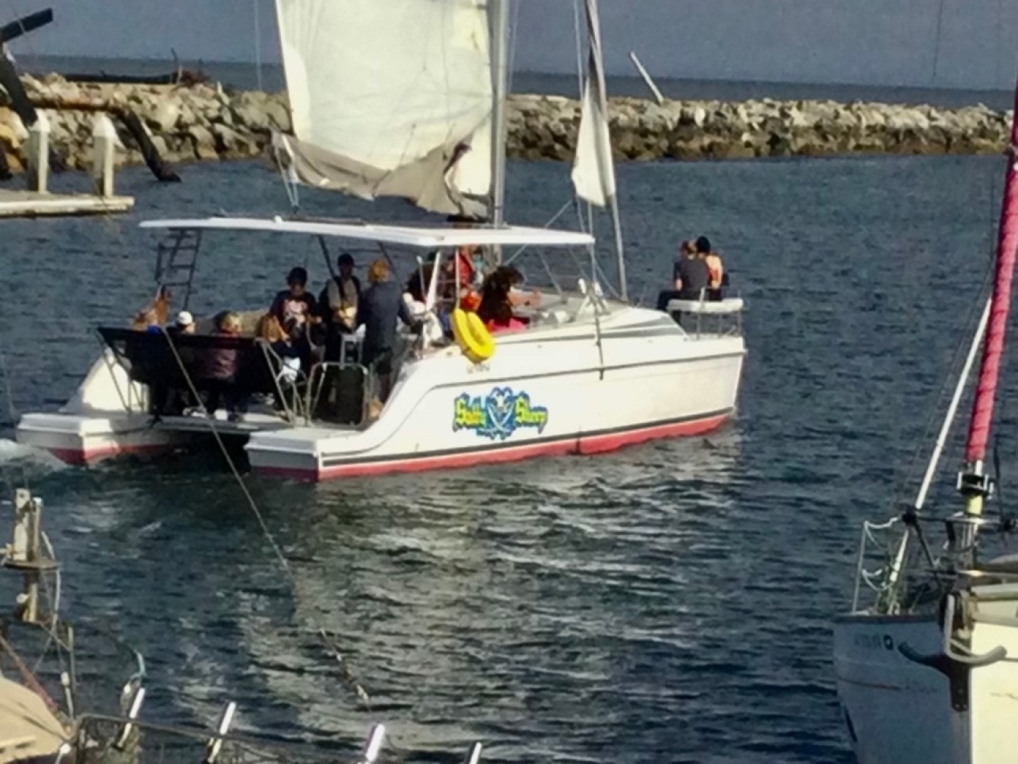 Slide: The Image of Used Sail Catamaran for sale 2019 Gemini Freestyle 37 - THE SALTY SHEEP - 5046862