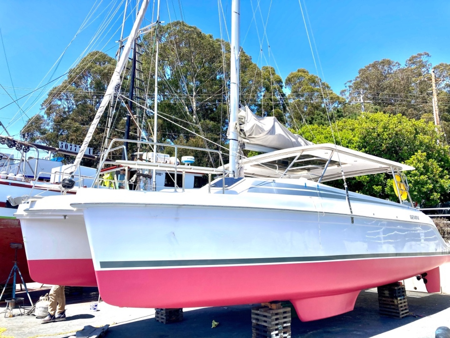 Slide: The Image of Used Sail Catamaran for sale 2019 Gemini Freestyle 37 - THE SALTY SHEEP - 5046860