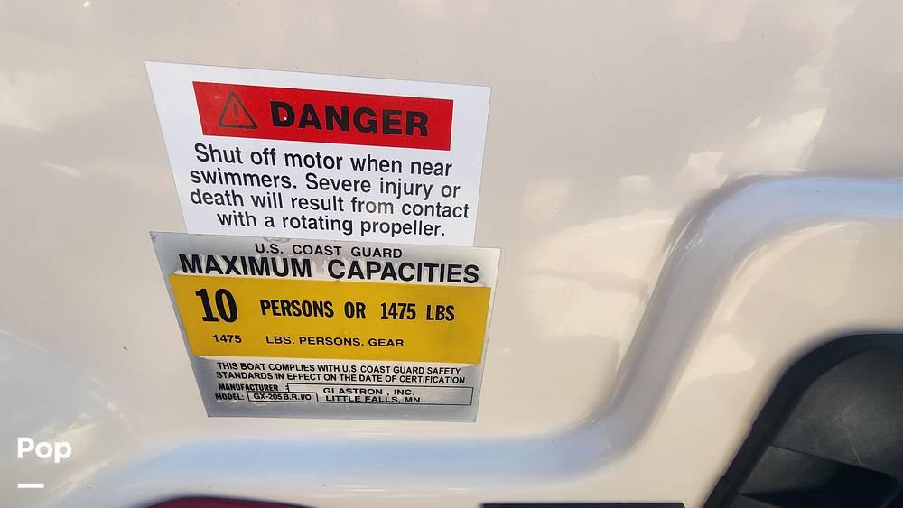 Slide: The Image of 2001 Glastron GX 205 for sale in Arlington, TX - 38