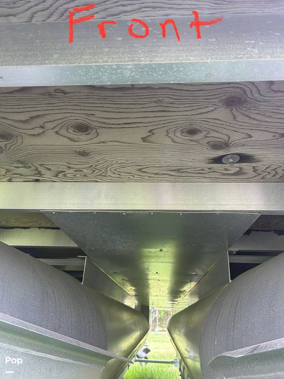 Slide: The Image of Godfrey Sanpan 25 tritoon Boat 2004 - 12392125