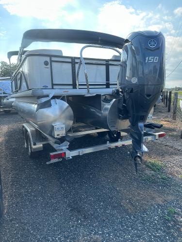 Slide: The Image of 2025 Godfrey SWEETWATER 2286 SB pontoon boat with 150 HP outboard motor. - 9