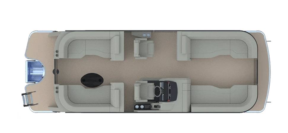 Slide: The Image of Godfrey Pontoon AquaPatio 255 SBC 2023 - 12652893