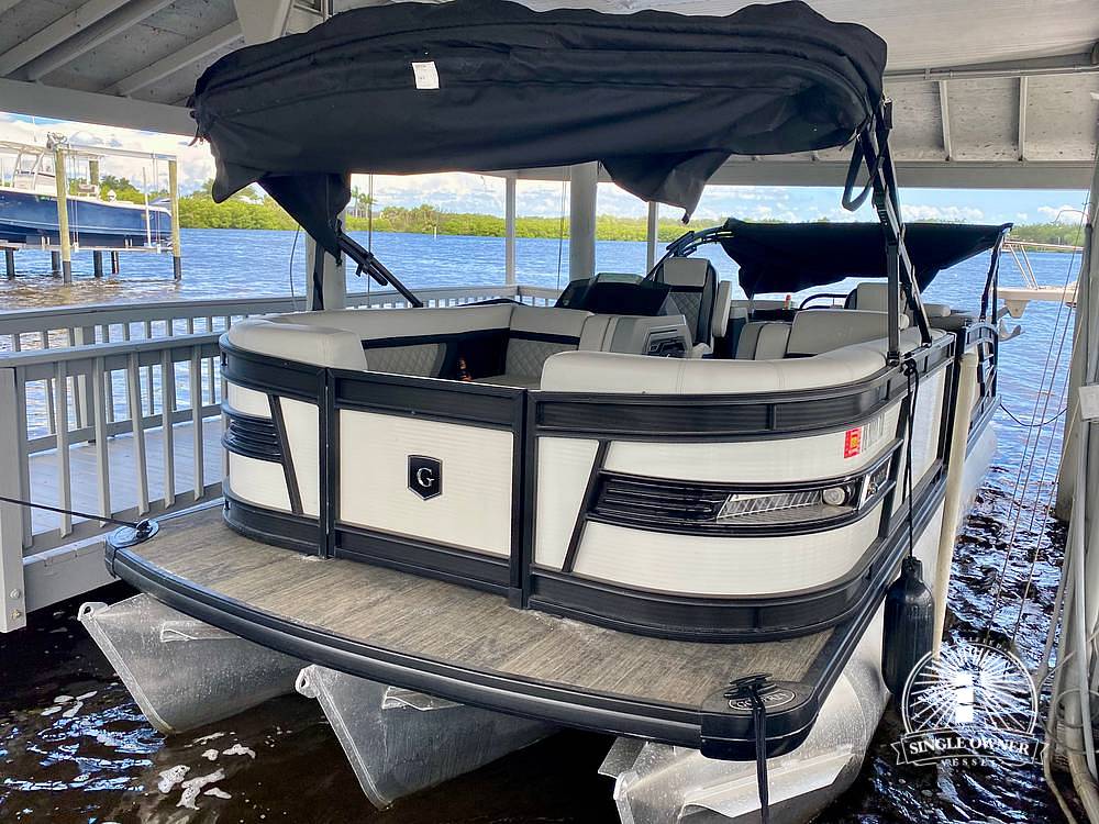 Slide: The Image of Godfrey Pontoon AquaPatio 255 SBC 2023 - 12662198