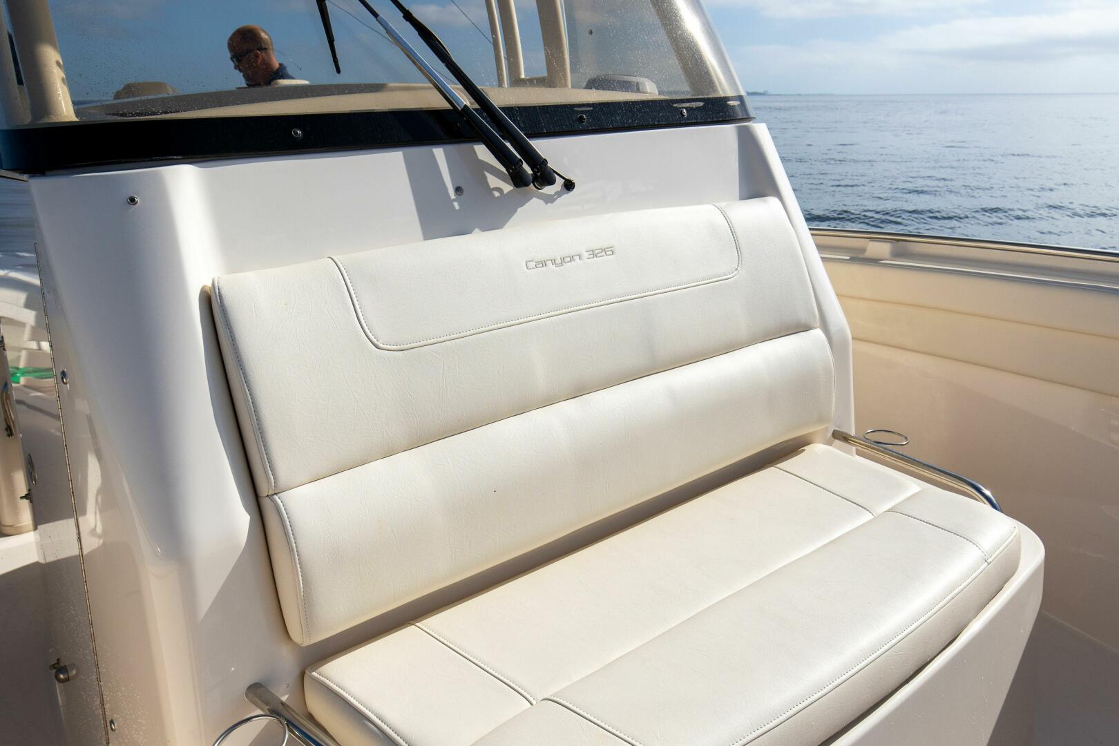 Slide: The Image of 2022 32 Grady White Canyon 326 Center Console Fwd Seat - 4896709