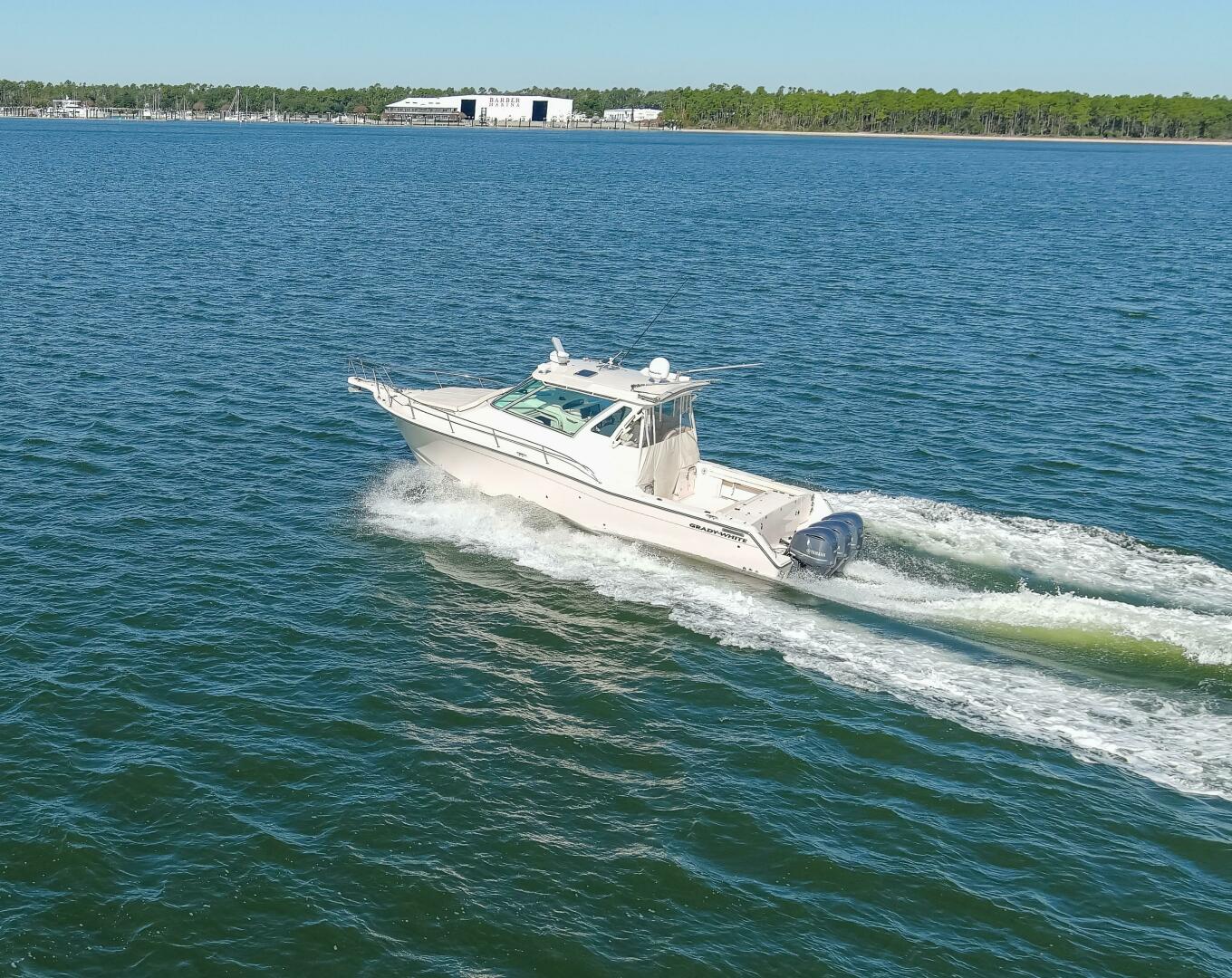 Slide: The Image of 2015 37' Grady White 370 Express No Name Overview - 4077759