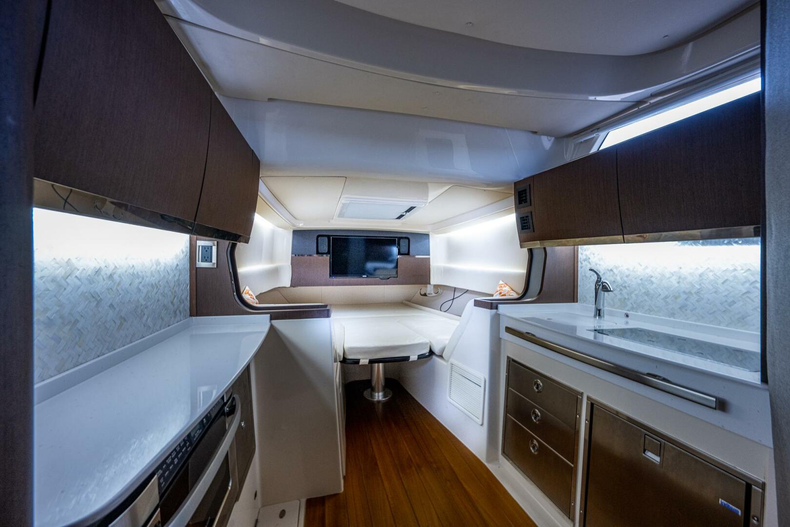 Slide: The Image of Grady White 45 Pura Vida - Interior Cabin 2020 Grady White 45 456 Canyon Pura Vida - 5313995