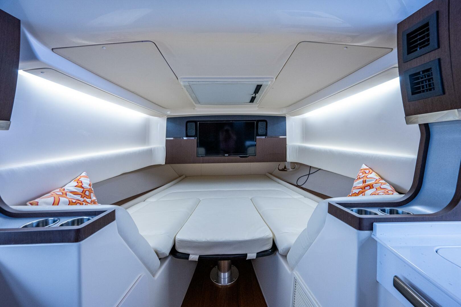 Slide: The Image of Grady White 45 Pura Vida - Interior Cabin 2020 Grady White 45 456 Canyon Pura Vida - 5313996