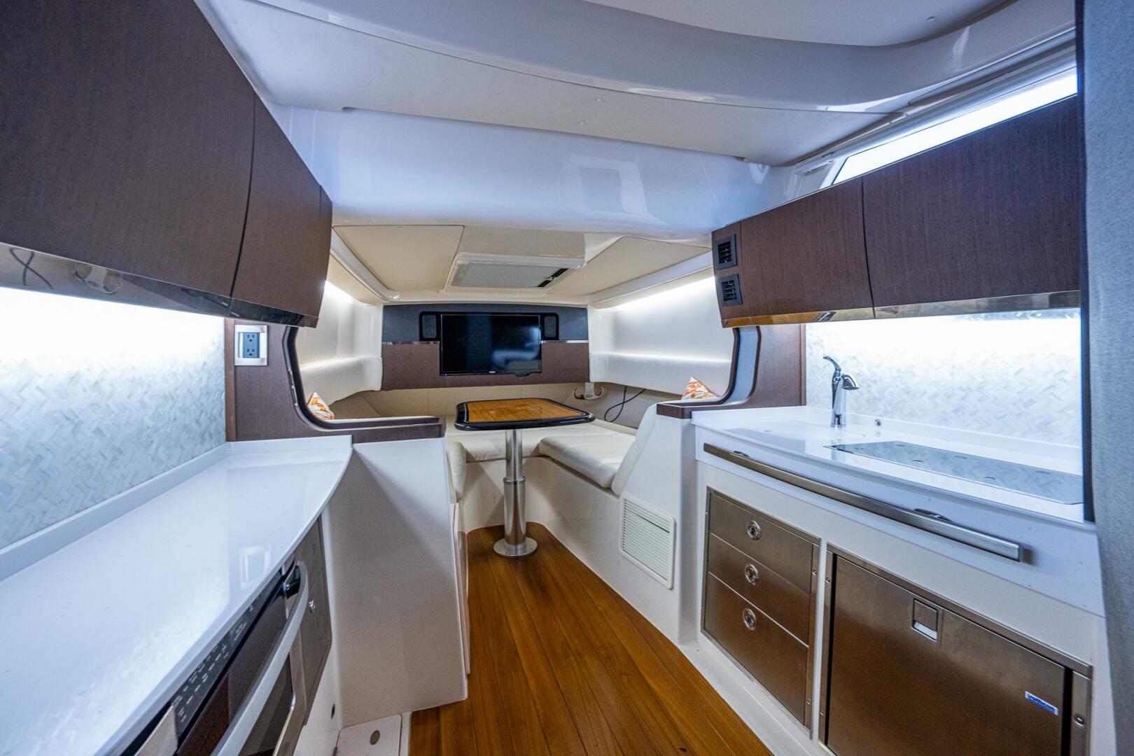 Slide: The Image of Grady White 45 Pura Vida - Interior Cabin 2020 Grady White 45 456 Canyon Pura Vida - 5313997