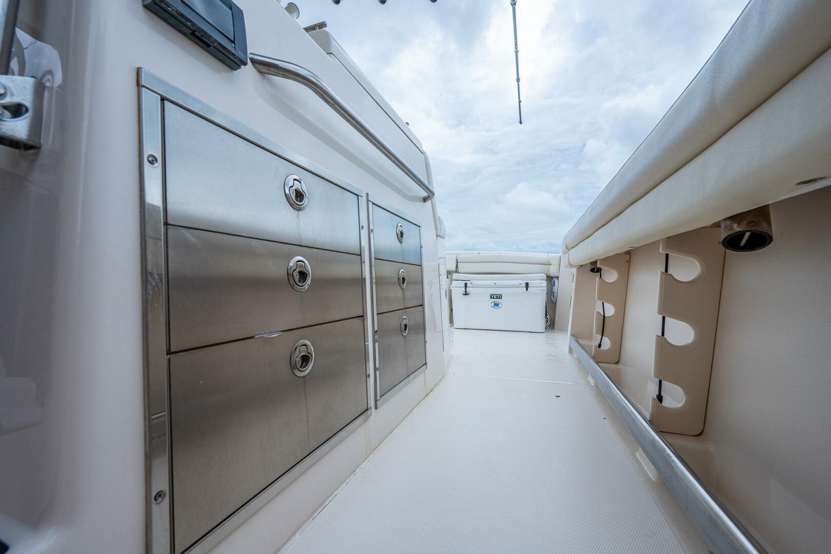 Slide: The Image of Grady White 45 Pura Vida - Exterior Cockpit 2020 Grady White 45 456 Canyon Pura Vida - 5313989