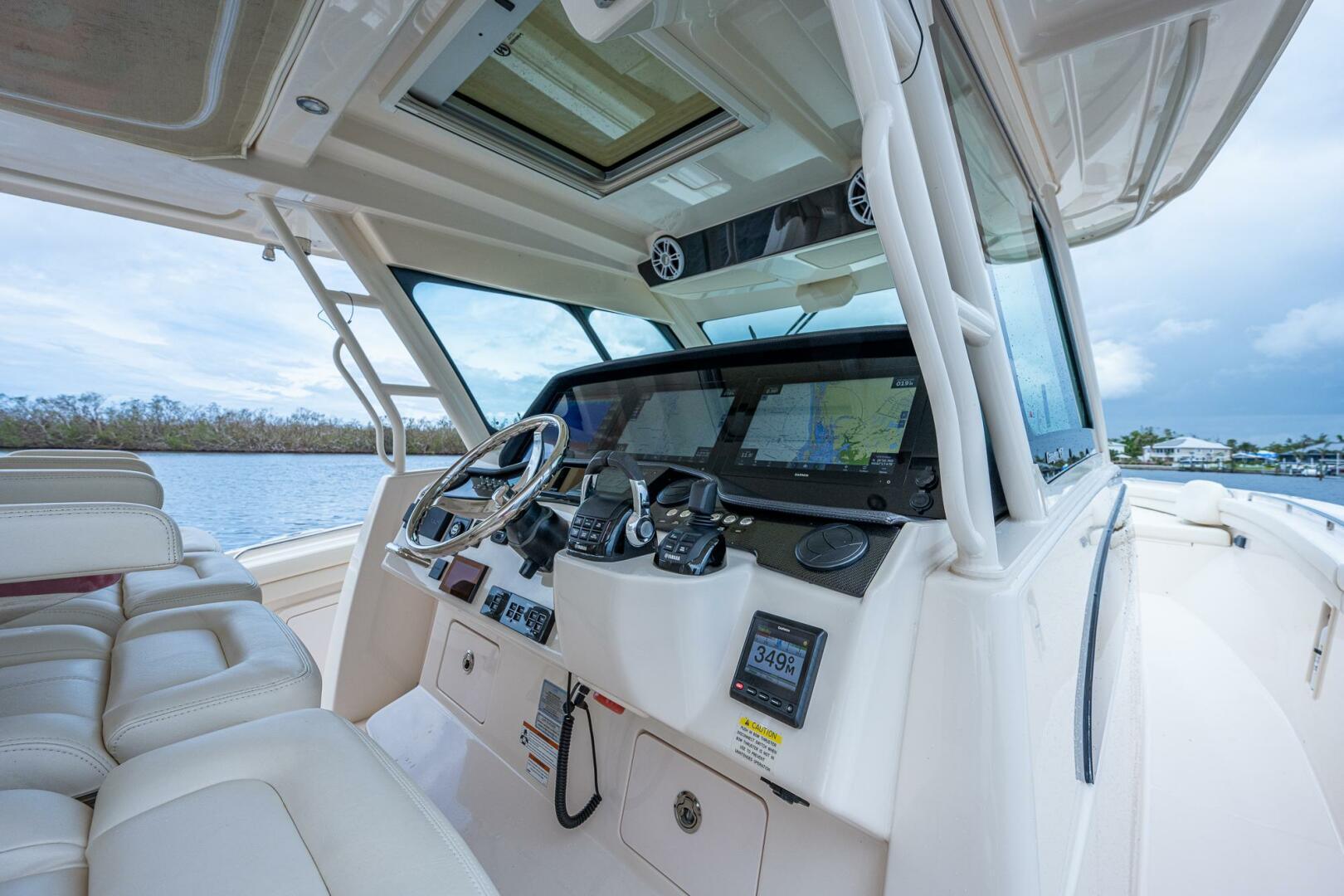 Slide: The Image of Grady White 45 Pura Vida - Exterior Helm 2020 Grady White 45 456 Canyon Pura Vida - 5313991
